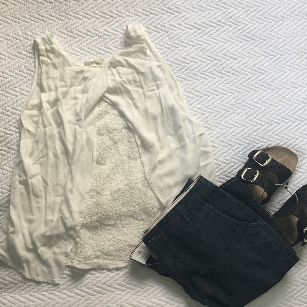 Nordstrom Elodie white top