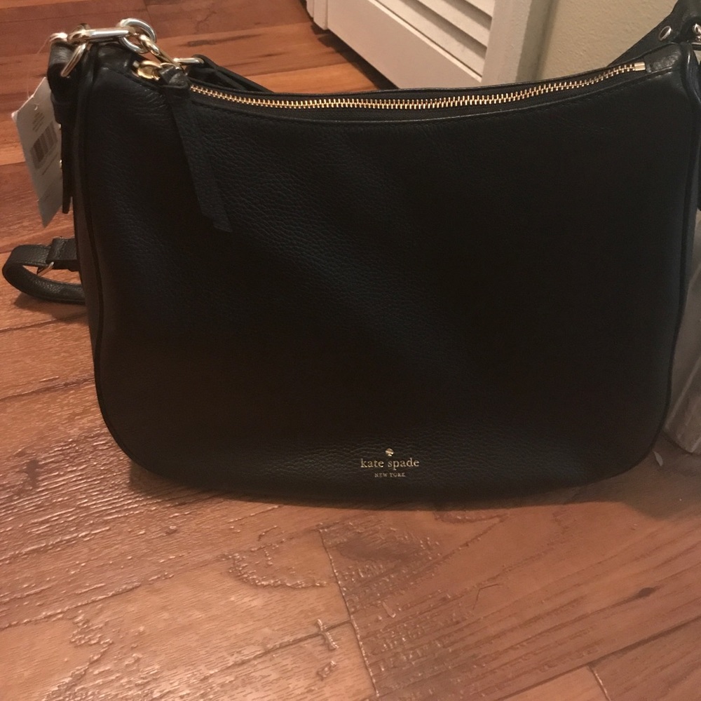 NWT Kate Spade mulberry Street black handbag