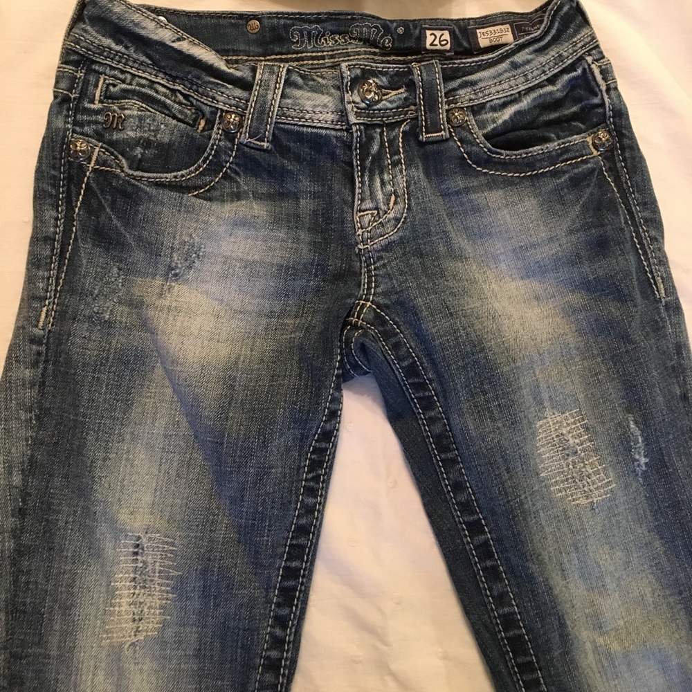 Miss Me Boot Cut Jeans