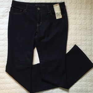 NWT Banana Republic Curvy Boot Jeans Dark 31 / 12