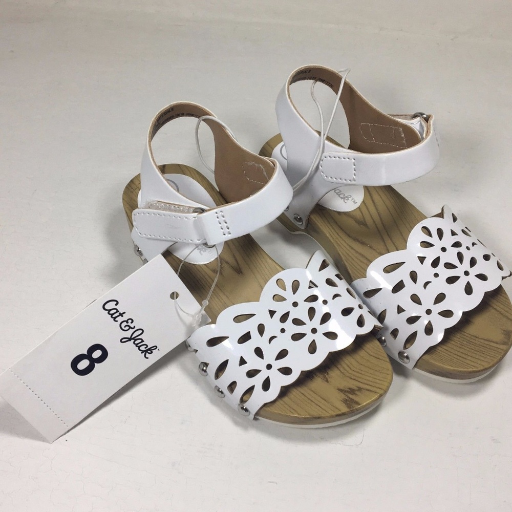 Cat & Jack Toddler Girls Two Piece Wood Wedge