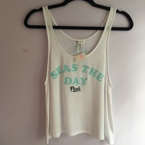 PINK "Seas the Day" tank top