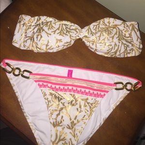 Victoria Secret bandeau bikini set