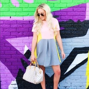 Color Block Dress