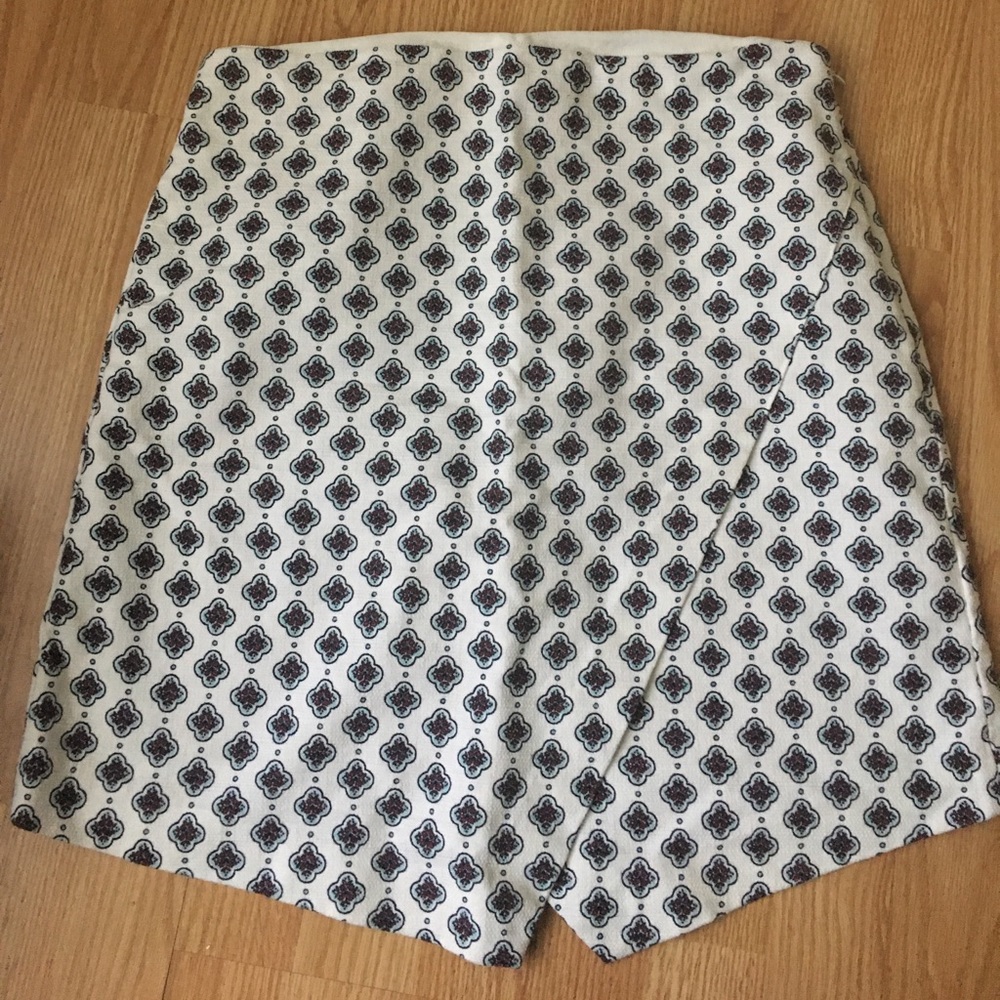 The Loft printed skirt