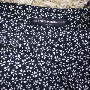 tie brandy melville skater skirt!