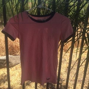 Hollister striped tee, In perfect condition