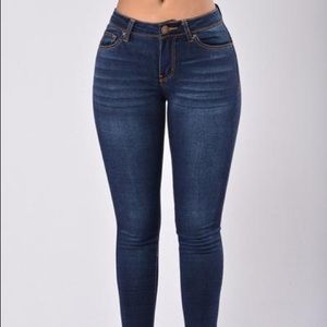 Miss New Booty Shaping Denim - Dark Blue