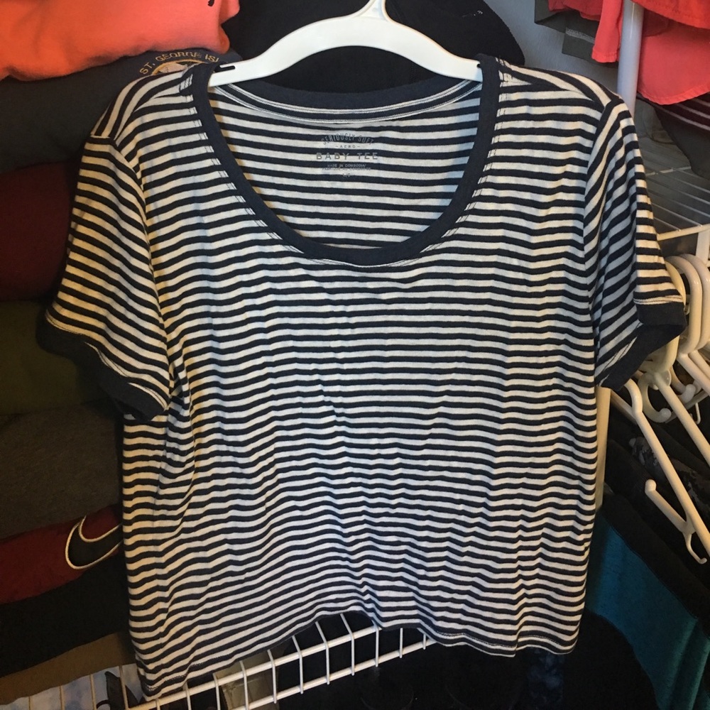 striped tee
