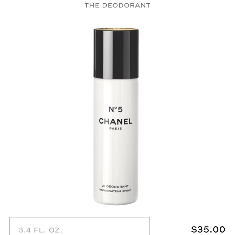 Chanel no. 5 deodorant