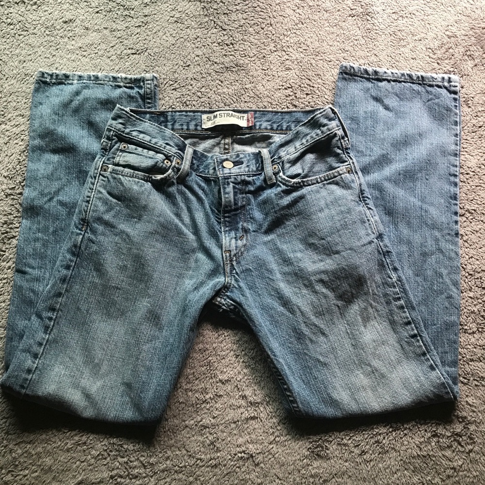 Men's Slim Straight Jeans