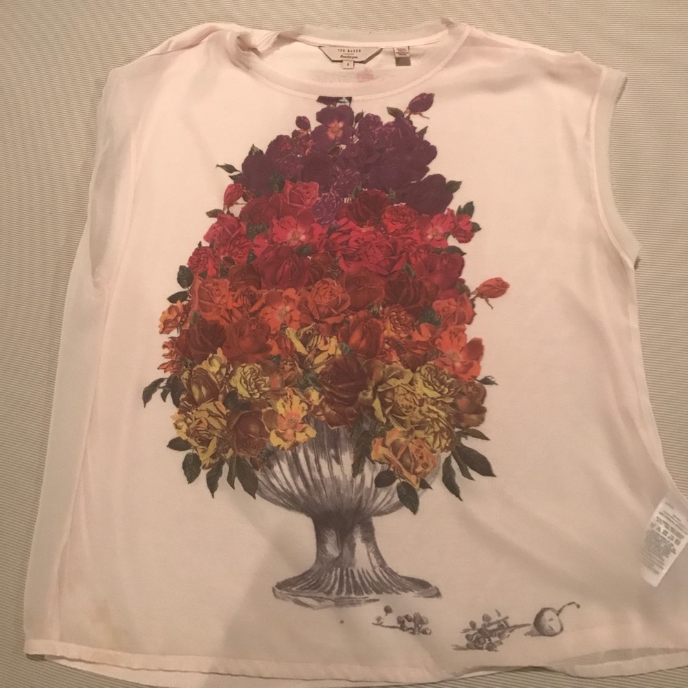 Ted Baker sleeveless tee