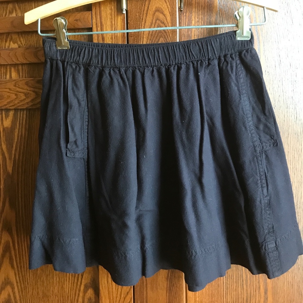 Silence & Noise black mini skater skirt