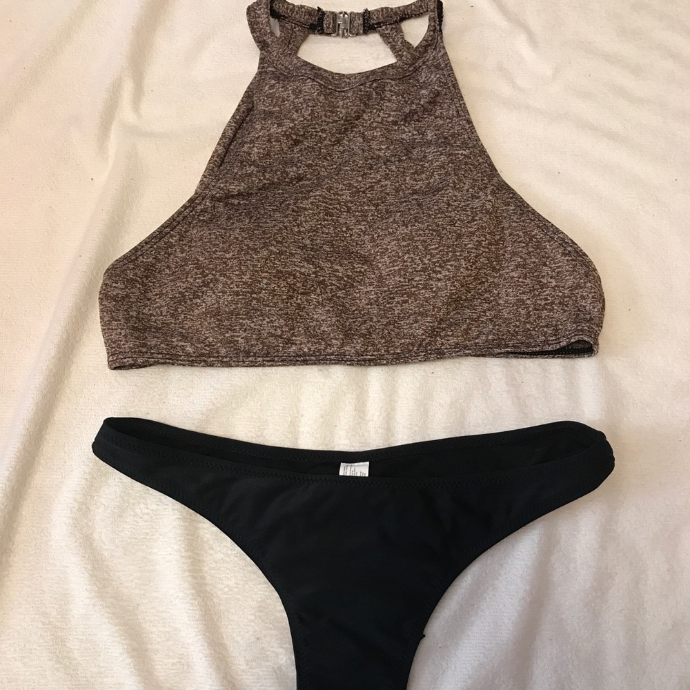 Cheeky bathing suit. Bikini