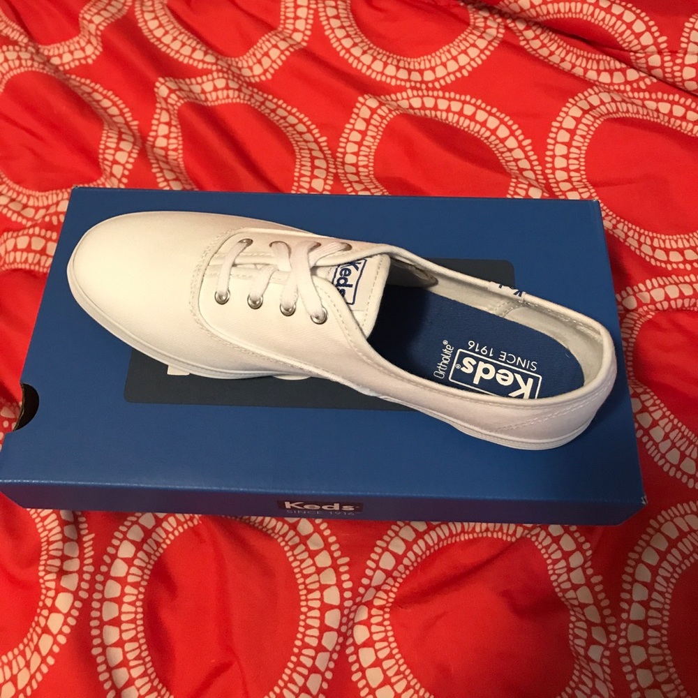 Champion White Canvas Keds