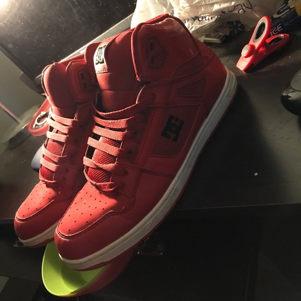 Red D.C. Shoes