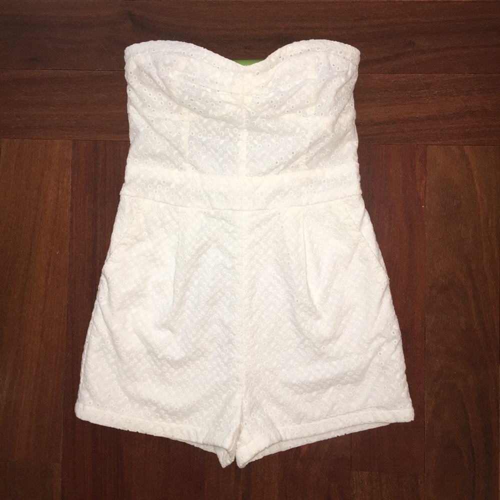 Strapless Romper