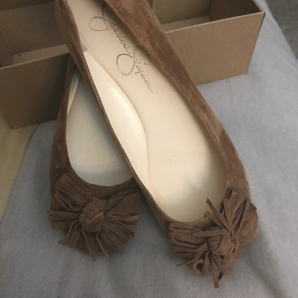 Canela Brown Jessica Simpson flats