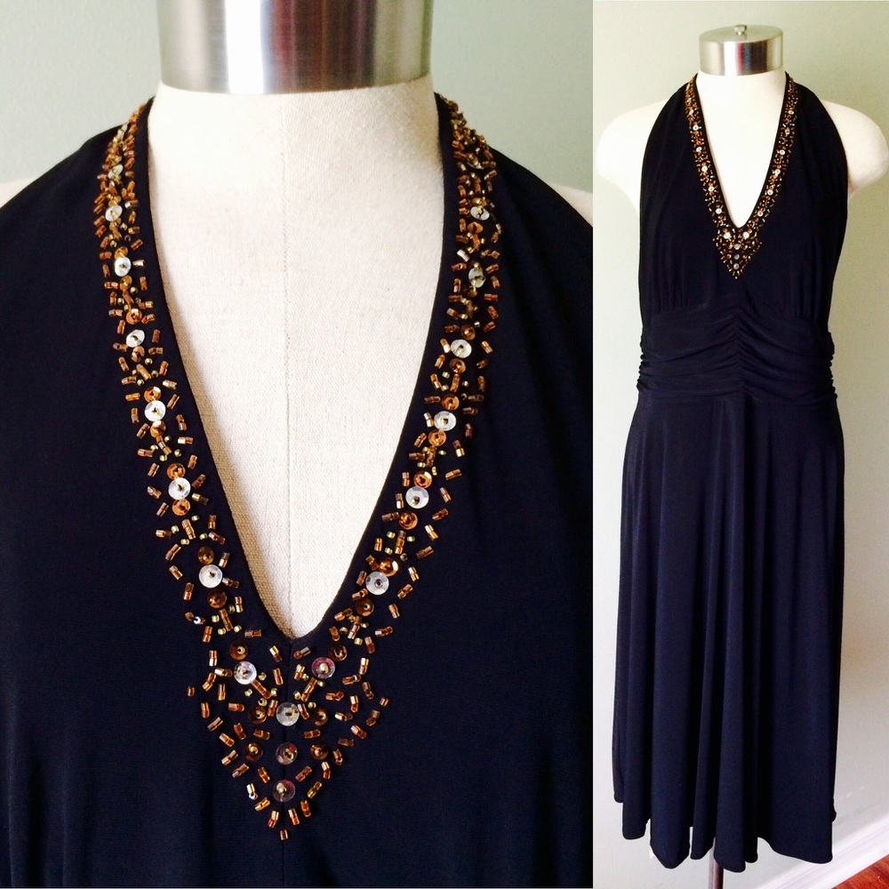 ✨Black Sequin Dress✨