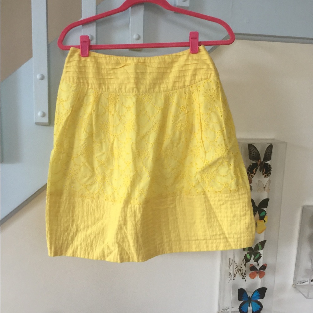 Lilly Pulitzer white label skirt