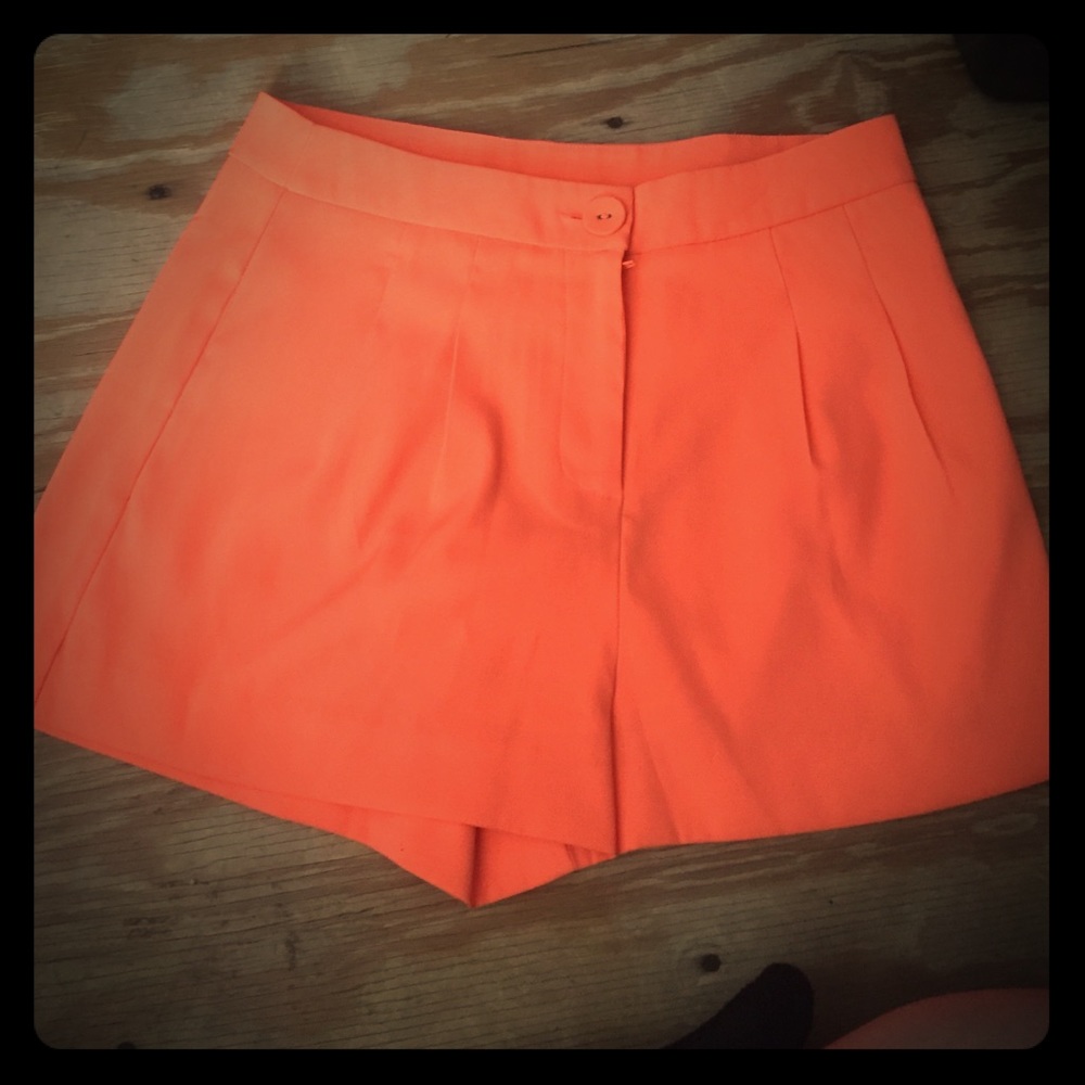 Orange shorts