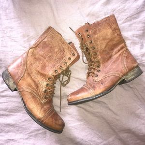Steve Madden combat boots