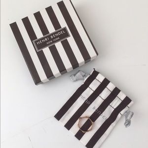 Henri Bendel Rose Gold Stack Ring