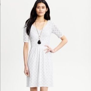 Banana Republic Mad Men White Lace Dress