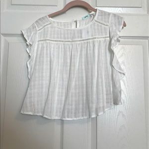 NWT UO Kimchi Blue White Top