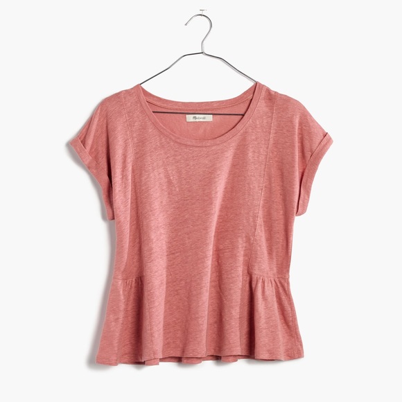 Madewell Tops - Madewell Linen Gather Top