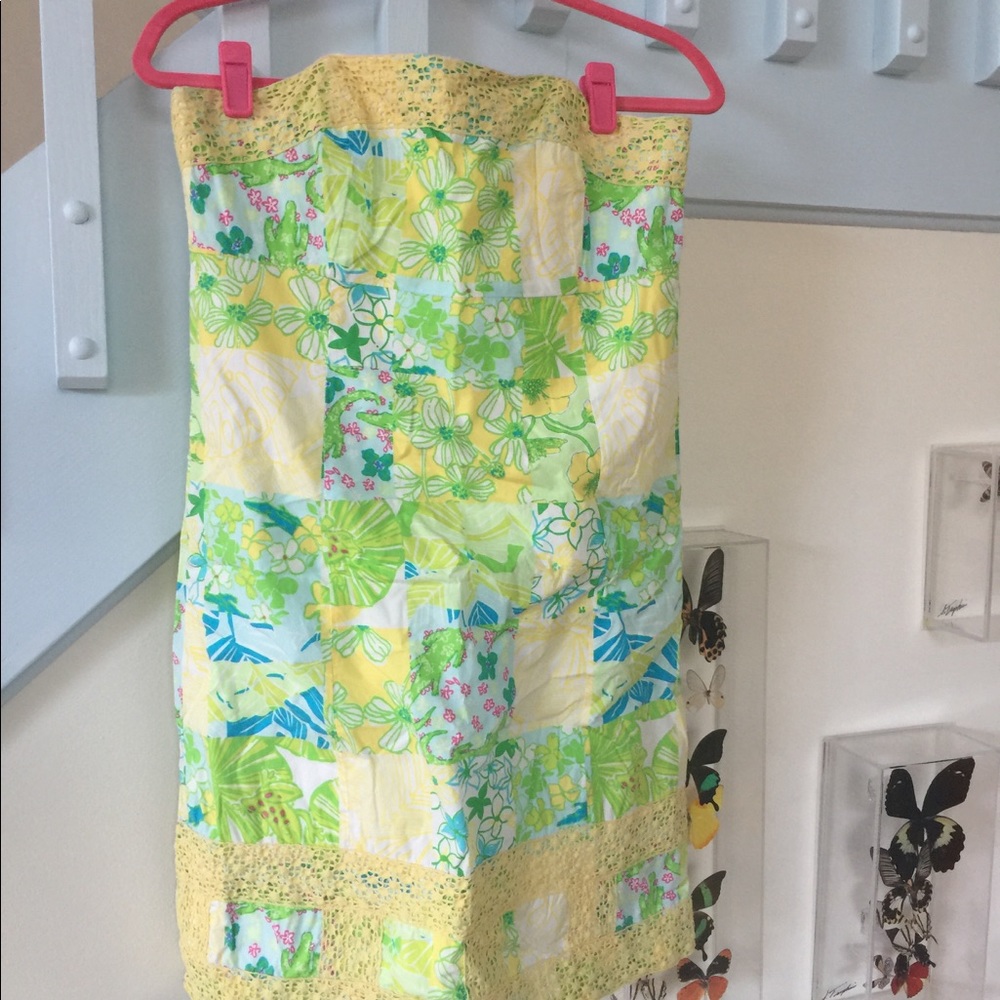Lilly Pulitzer strapless
