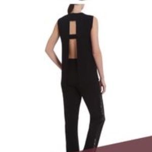 BCBG Maxazria OPEN BACK JUMPSUIT