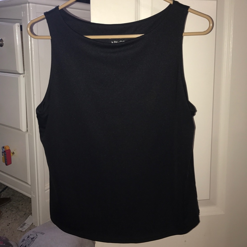 NY & co. Simple Black Tank