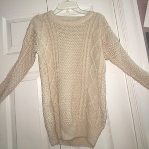 Cream colored sweater