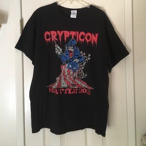 Seattle Crypticon 2013 T-shirt Size L