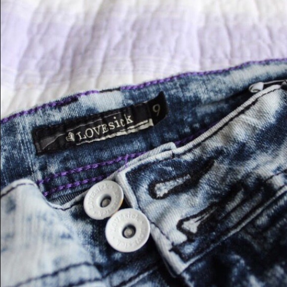 Acid wash skinny jeans - Picture 3 of 4