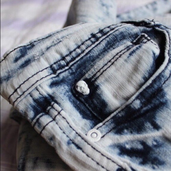 Acid wash skinny jeans - Picture 4 of 4