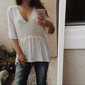 Nordstrom (Kimchi Blue) White formal top