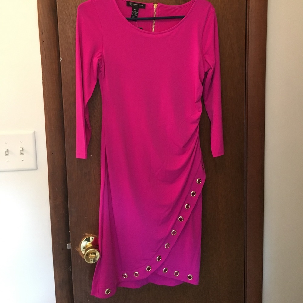 Curve hugging dress!