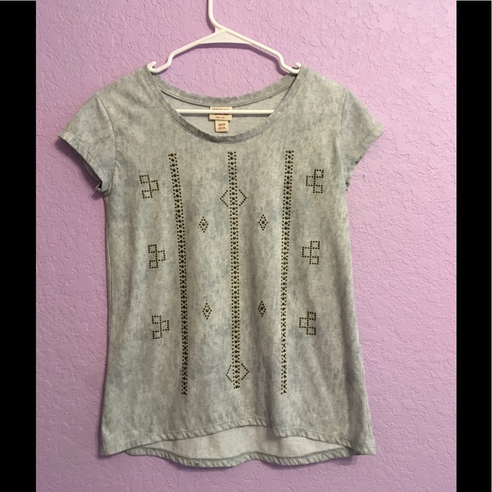 Short sleeve cotton shirt