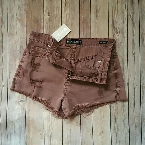 Blank NYC Pants - BlankNYC High Waisted Shorts