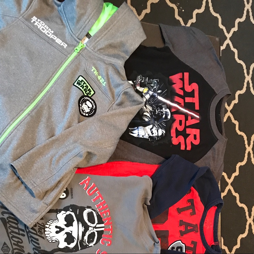 Long sleeve Star Wars shirts