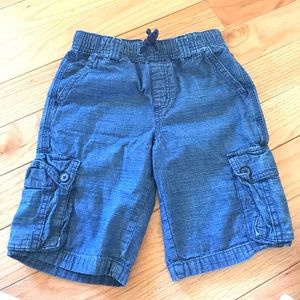 GYMBOREE BOYS SZ 8 JEAN SHORTS IN GUC