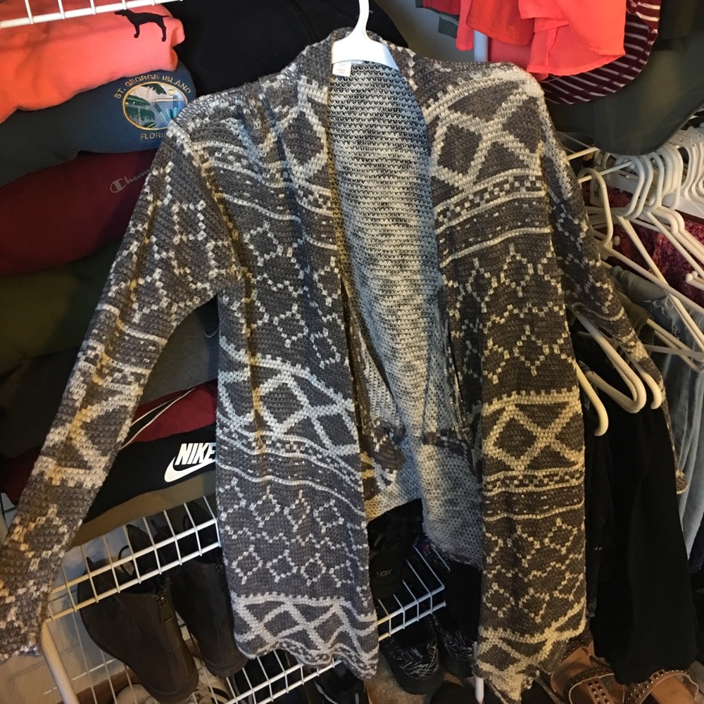 long cardigan