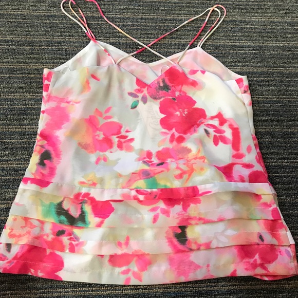 Sheer floral tank from Candie's - Picture 2 of 3