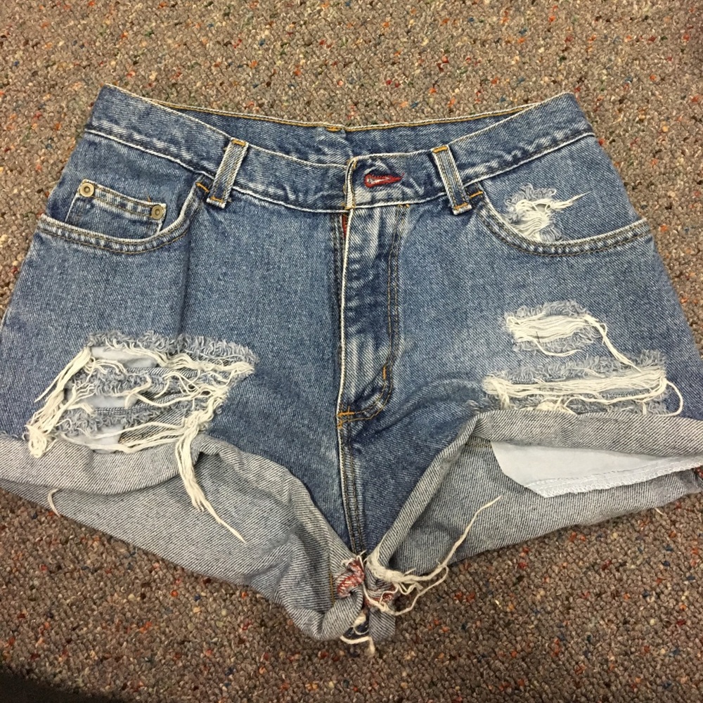 Destroyed vintage shorts