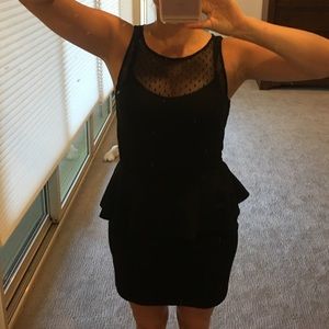 Black sophisticated and flirty dress