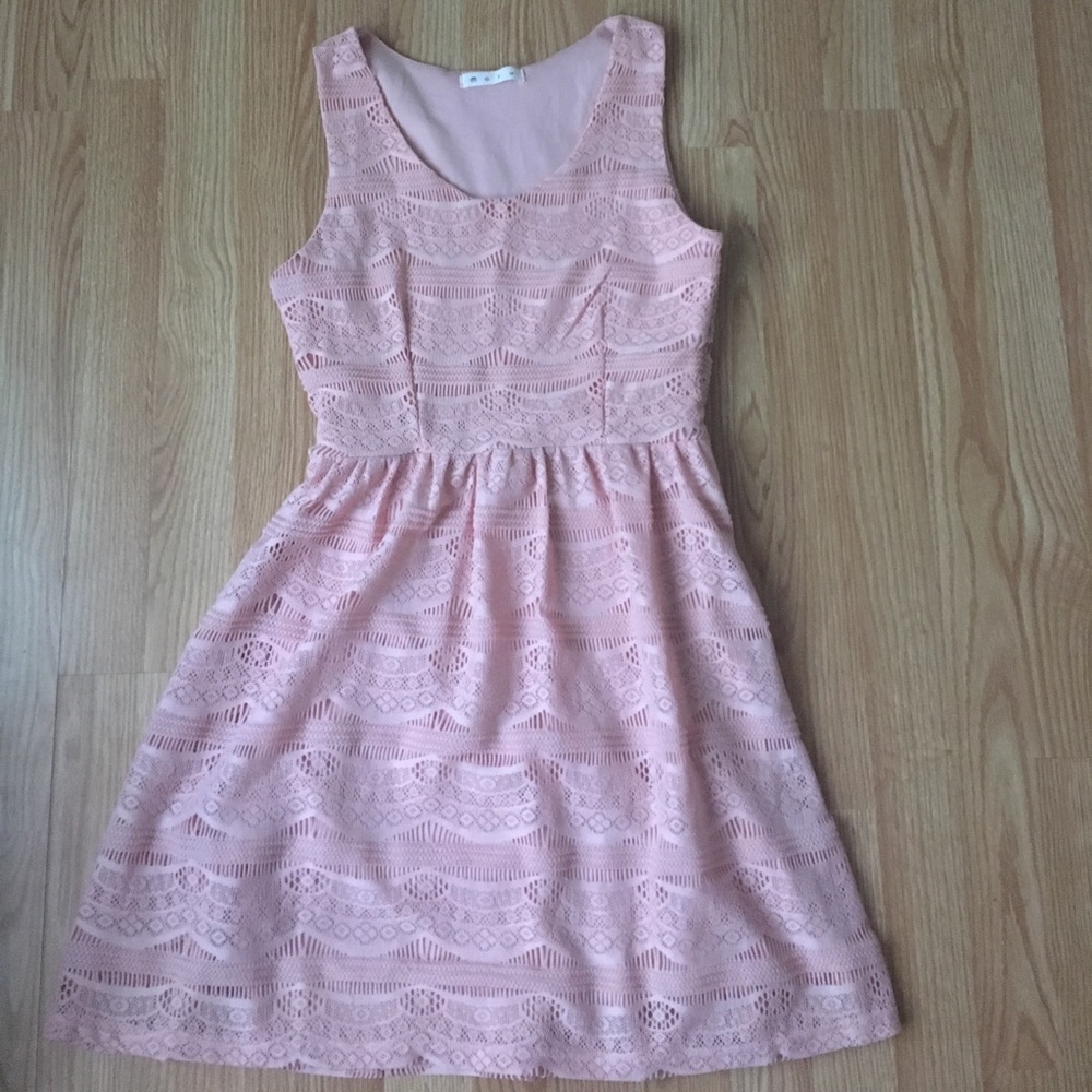 Light Pink Lace Dress
