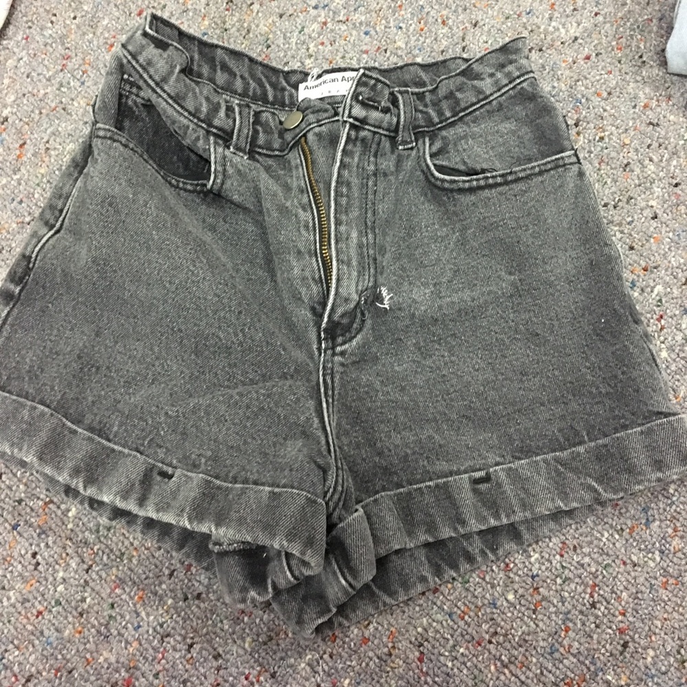 High rise American apparel shorts