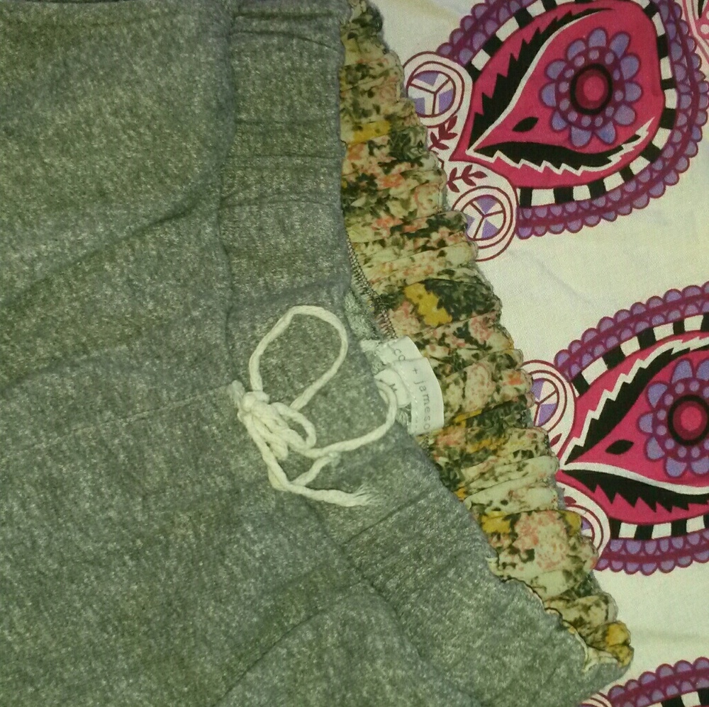Gray sweats